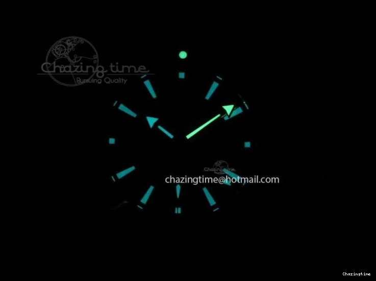 0220 Planet Ocean GMT 43.5mm V6F Goodplanet Orange Marker Blue Dial On SS Bracelet A ModernLook 8215